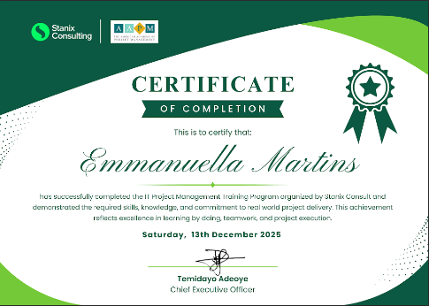 Certification 1